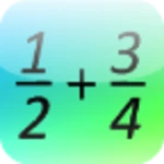 Logo of Fraction Calculator android Application 